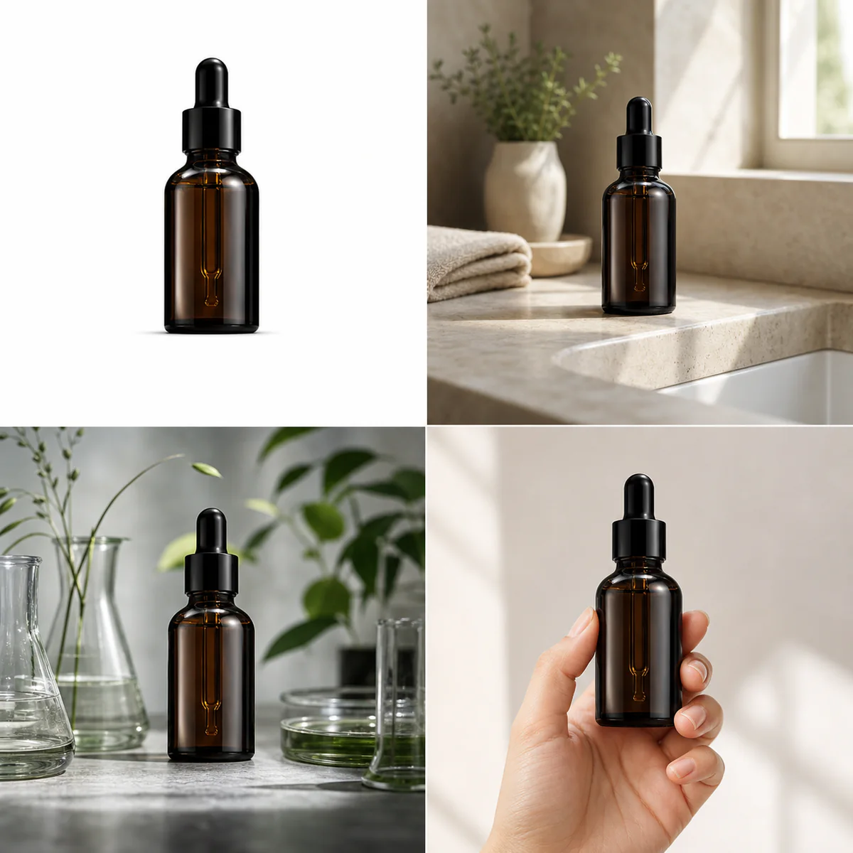 Amber serum listing workflow · Listing set