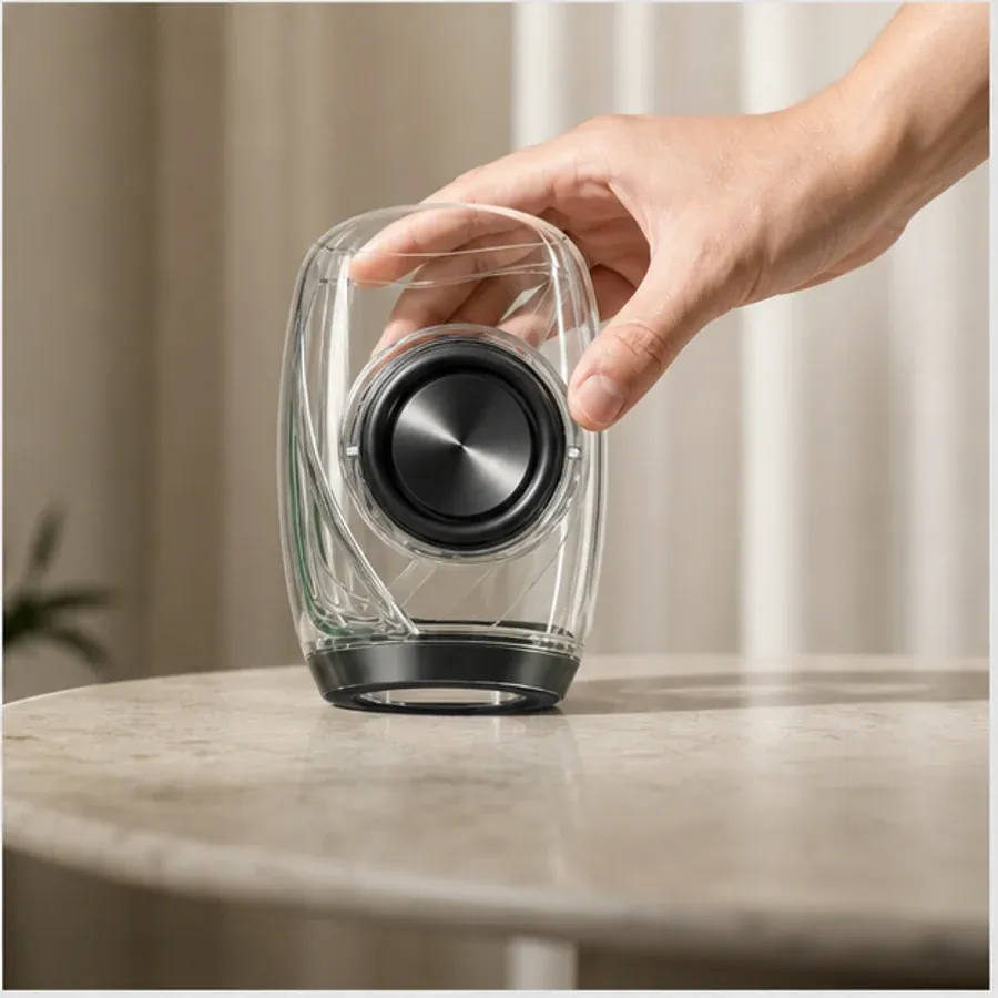 Transparent speaker listing workflow · Lifestyle 3